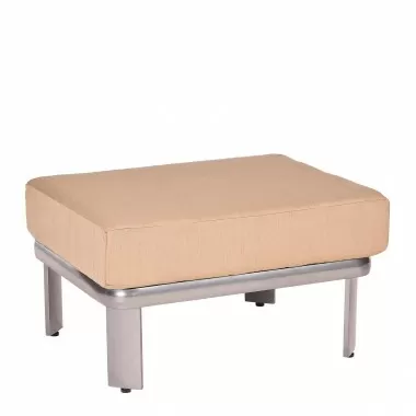 Woodard Metropolis Sectional Square Ottoman - Angled