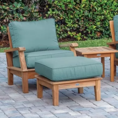 Royal Teak Miami Ottoman / FRAME ONLY Outdoor