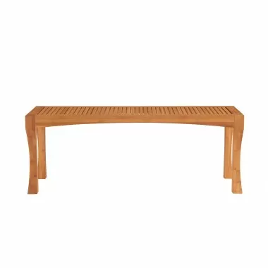 Greenington Newport Outdoor Bench - Front Angle