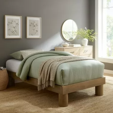 Modway Runa Wood Twin Platform Bed