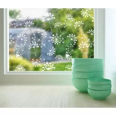 Odhams Press Dandelion Sheer Adhesive Window Film