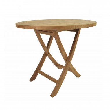 Bahama 35-inch Round Bistro Folding Table-1