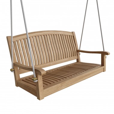 Anderson Teak Del-Amo 48" Round Swing Bench-1