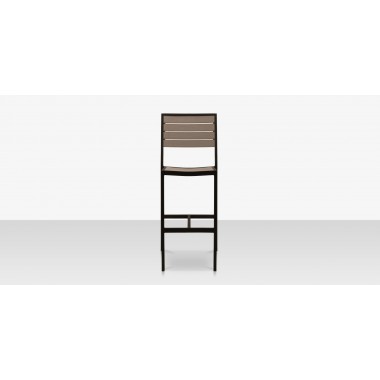 Source Furniture Napa Aluminum Stackable Bar Side Chair