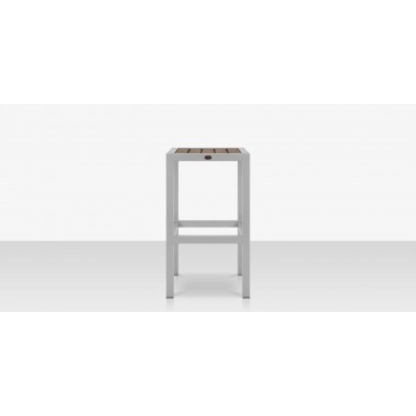 Source Furniture Napa Aluminum Backless Bar Stool
