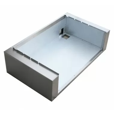 Bull BBQ 30" Stainless Steel Grill Jacket - Angled and Close-up