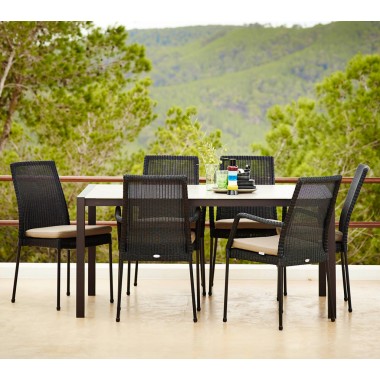 Cane-Line Newport Armchair, Stackable_12009