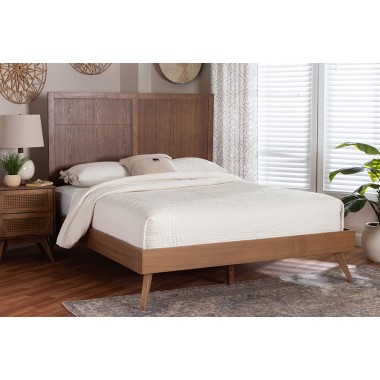 Noela Platform Bed - lifestyle