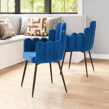 Noosa Dining Chair in Navy Blue-Lifestyle 1