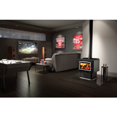 Osburn Stoves Matrix 1900 Wood Insert With Blower - Lifestyle