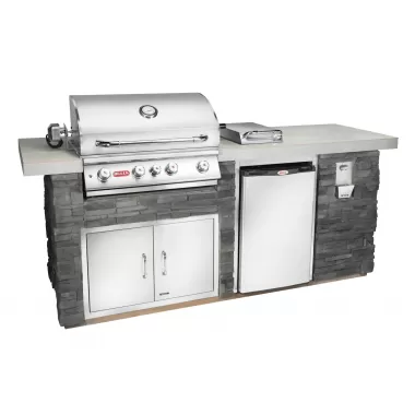Bull BBQ Outdoor Kitchen - Angled View 