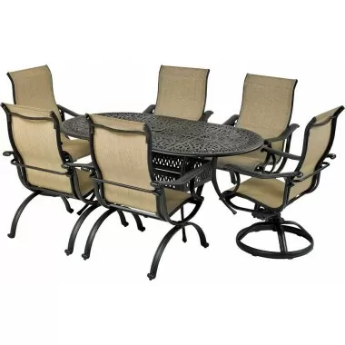 Patio Resort Lifestyles Bridgetown 7-Piece Dining Set