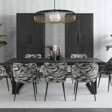 Sunpan Pembroke Dining Table 96''- Lifestyle