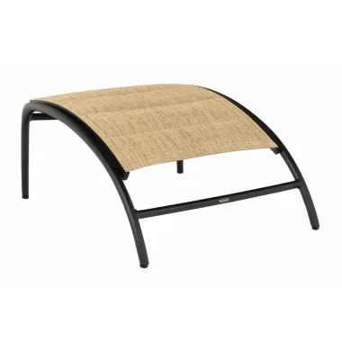 Woodard Orion Padded Sling Ottoman - Angled