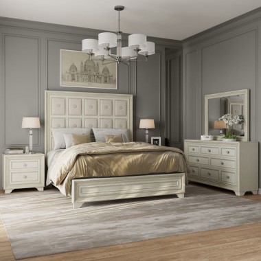 Pulaski Furniture Camila 2 Drawer Nightstand Bedroom View