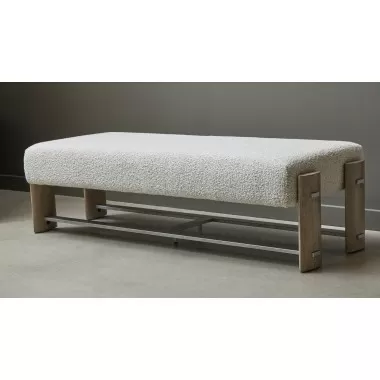 Pulaski Furniture Modern Upholstered Ottoman Bench 