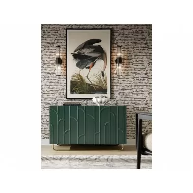 2-Door Contemporary Accent Chest with Shelf-lifestyle