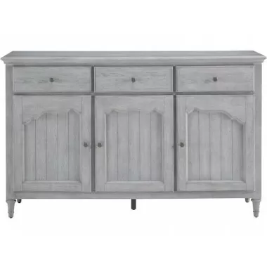 3-Door Credenza with Storage Drawers-front
