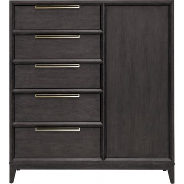 Pulaski Furniture Quincy 5-Drawer Door Chest Front