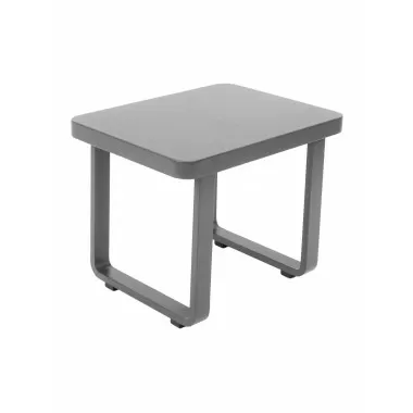 Palm Beach End Table - Aluminum
