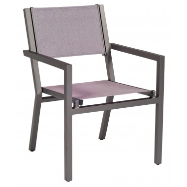 Woodard Palm Coast Sling Dining Armchair - Stackable