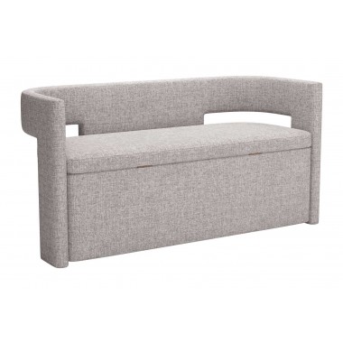 Papua Storage Bench Gray - Angled