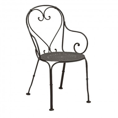 Woodard Et Cetera Parisienne Arm Chair with Optional Cushion