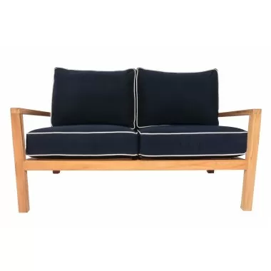 Royal Teak Coastal Wooden Love-Seat / 2-Seater 