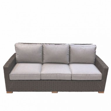 Royal Teak Sanibel Wicker 3-Seater Sofa
