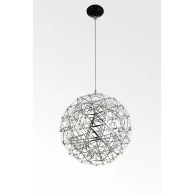 Lucius Pendant Lamp Stainless Steel - White BG