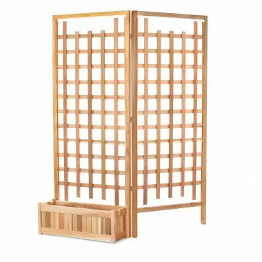 30" Planter Box & Trellis Privacy Screens 