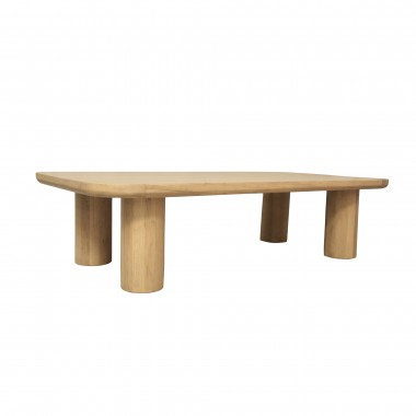 Moe’s Home Collection Anders Coffee Table in Natural - Angled