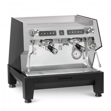 LA PAVONI BAR-T 2 GROUP COMPACT 7.8 Liters VOLUMETRIC -120V - Front