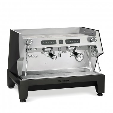 LA PAVONI BAR-T 2 GROUP FULL SIZE 11.3 Liters VOLUMETRIC -2300V- Front