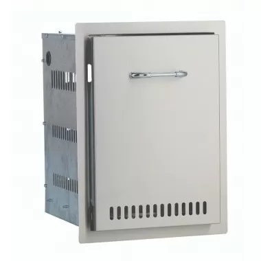 Bull BBQ Pull Out Gas Tank Drawer - Angled Close-up