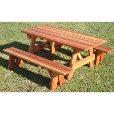 Picnic Table - Angled View