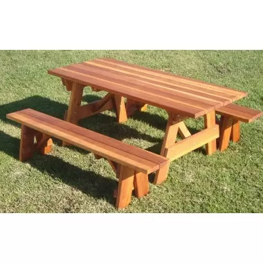Picnic Table - Angled View