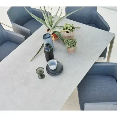 Cane-Line Dining Table  Top View