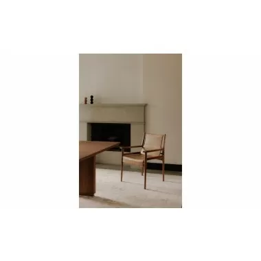 Moe's Home Collection Remy Dining Chair in Brown- Lifetyle