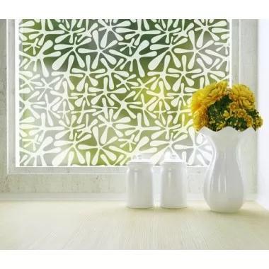 Odhams Press Groovy Amoeba Privacy Adhesive Window Film