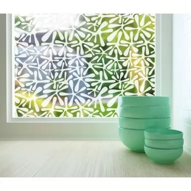 Odhams Press Groovy Amoeba Sheer Adhesive Window Film
