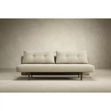Innovation Living Recast Plus Sofa Dark Wood Legs Front 366 - Halifax, Antique