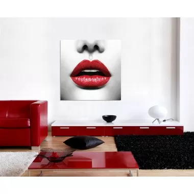 J&M Furniture Acrylic Wall Art Red lips | SB-61116 