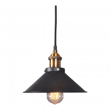 Moe's Home Collection Renata Pendant Lamp - Black - Lifestyle