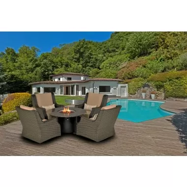 Rome 5-Piece Fire Chat Set
