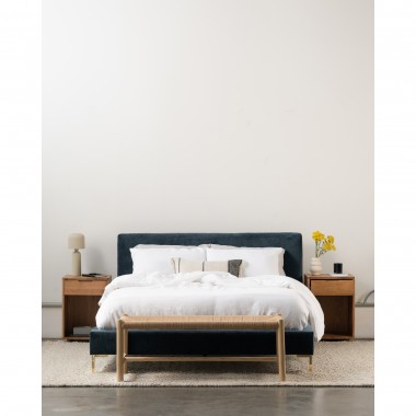 Moe's Home Collection Astrid Queen / King Bed - Lifestyle