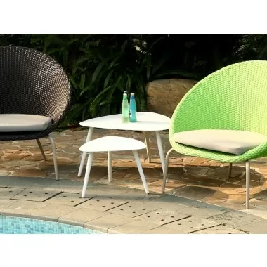 Whiteline Modern Living Rowan Indoor / Outdoor Side Table