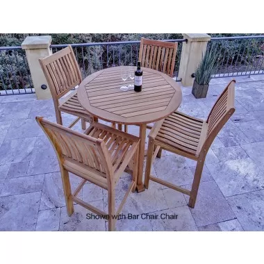 Royal Teak Bar Table set of 4 chair