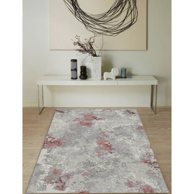 Whiteline Modern Living Elisa Decorative Acrylic Rug - Lifestyle