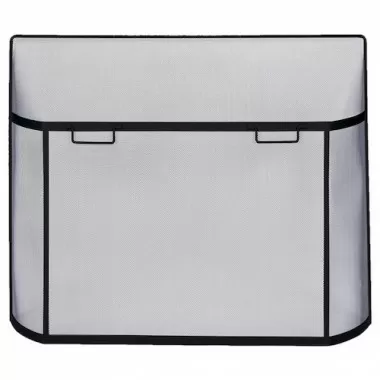 Mr. Bar-B-Q UniFlame® Black Curved Spark Guard